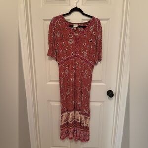 Floral Knox Rose Midi Dress